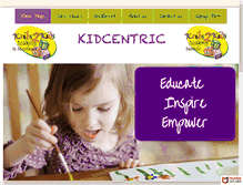 Tablet Screenshot of kribs2kids.com